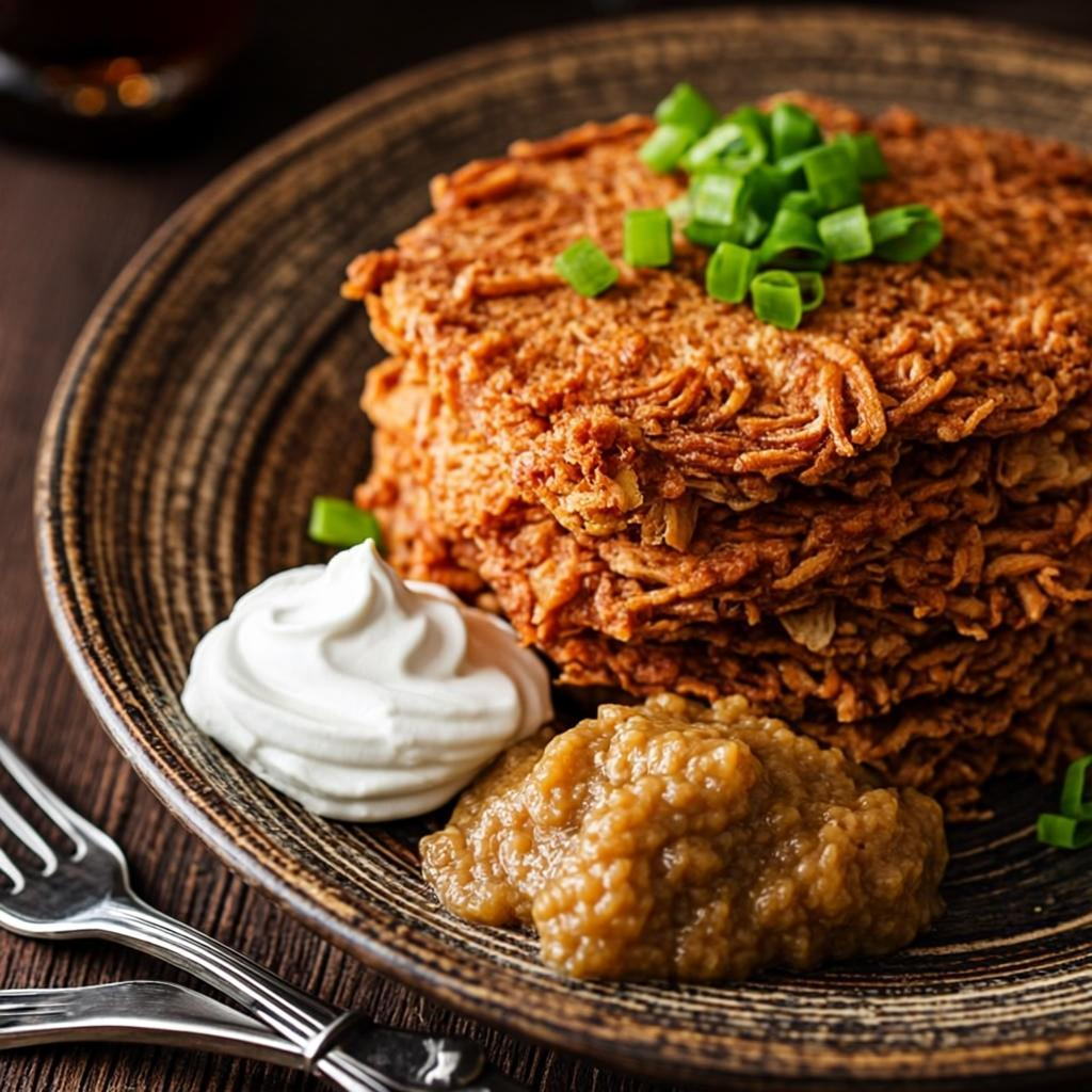 Crispy Potato Latkes